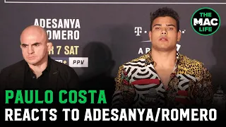 Paulo Costa on Israel Adesanya win: “That fight was sh*t. I will make Israel cry.”