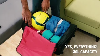 Football Trolley Bag 30L - Kipsta