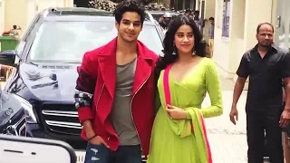 Janhvi Kapoor And Ishaan Khattar GRAND ENTRY At Dhadak Trailer Launch