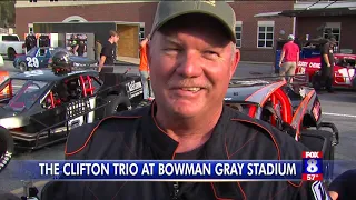 Clifton family becomes racing rivals at Bowman Gray Stadium