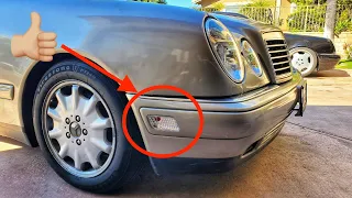 Installing Clear Side Markers on my Mercedes Benz W210 E300d