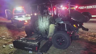 12-year-old North Texas boy killed, 3 teens hurt after in UTV crash