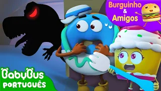 Será que Tem um Monstro no Escuro? 😲 | Aventuras Alimentares | Burguinho e Amigos | BabyBus