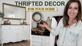 Thrifting Home Decor & Furniture HAUL • Lots of Furniture • DIY Ideas • Vintage Items and more