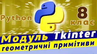 Віджет canvas модуля tkinter | Геометричні примітиви в canvas | Рисунки в canvas python