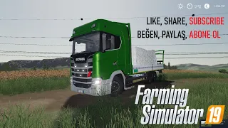 Farming Simulator 2019 SCANIA S580 6X2 v1.3 Truck - Kamyon Mod FS19