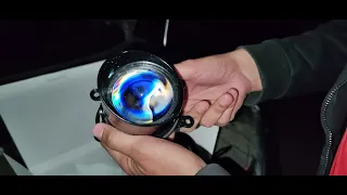 Универсальные BI LED противотуманные фары (Renault, Mitsubishi, Ford )