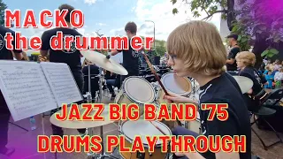 MACKO drums playthrough with JAZZ BIG BAND '75: LIVE Bydgoszcz 29.05.2024