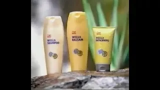 Wella shampoo balsam inpackning   TV3 reklam  26 jun 2006