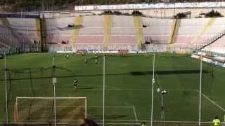 Messina-Vigor Lamezia 1-0 - Il rigore di Rè Giorgio Corona