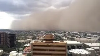 Dust storm smothers Phoenix