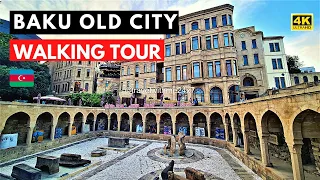 Baku Old City Walking Tour Azerbaijan | Shirvanshah's Palace Maiden Tower Icheri Sheher