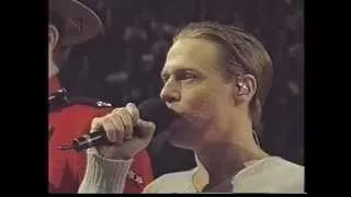 1998 All Star Game at Vancouver National Anthem