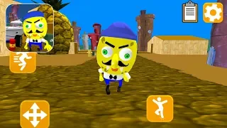 Sponge Neighbor Escape 3D - All Levels - GamePlay Walkthrough PART 1 (Android iOS)