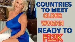 10 Countries With Many Single, Mature, Cougars and Older  Women Due To Lack of Men