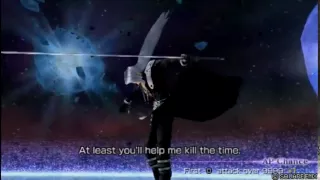 Dissidia 012: Duodecim Final Fantasy - vs. Sephiroth Encounter Quotes