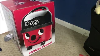 Numatic Henry HVR200 Canister Vacuum Cleaner - Unboxing & First Look