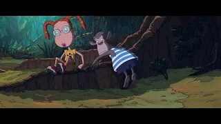 Rugrats Go Wild (2003) Spike meets Eliza and Darwin scene HD