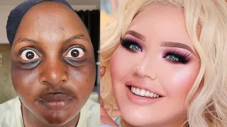 VIRAL 👉 BOMB 😱💣🔥 NikkieTutorials Makeup Transformation 😳 Cirurgia Plastica 💉✂️