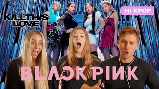 BLACKPINK Kill This Love Reaction! First Time Kpop Experience!