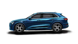 2020 AUDI e-tron Drawing Process Sketch A Car