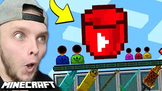 MINECRAFT, ale WSADZIŁEM YOUTUBERÓW DO WIADRA I ICH WYPIŁEM *cooo?!*