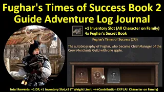 Fughar's Road to Success Volume 2 Adventure Log Guide Crow Merchants Records Book 7 Black Desert BDO