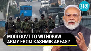 Indian Army to be withdrawn from Kashmir hinterland? Modi govt discussing proposal | Report