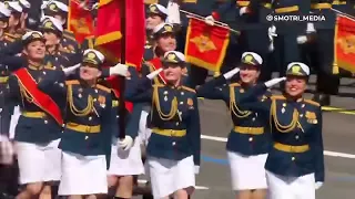 🔥🔥🔥 . Russian women parade  . May ,9 , 2023