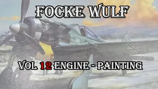 FOCKE WULF FW 190A-6 BORDER MODELS 1:35 VOL 12 ENGINE - PAINTING