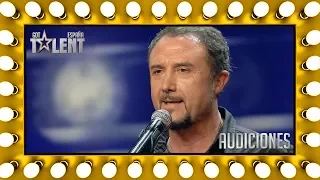 Raul gets a standing ovation for his poweful voice | Auditions 1 | Spain's Got Talent 2018