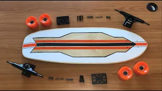 Custom painted cruiser board deck + Dream build setup
