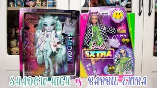 Открываем кукол : Barbie Extra против Shadow high 😄