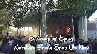 Starship at Disney EPCOT Singing "Nothings Gonna Stop Us Now"
