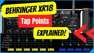 Demystifying XR18 Channel Send & Output Tap Points | Monitor setting | Mixing Station and X-Air Edit