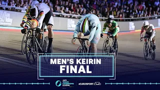 Stefan Bötticher beats Harrie Lavreysen in a photo finish! | UCI Track Champions League - Round 4