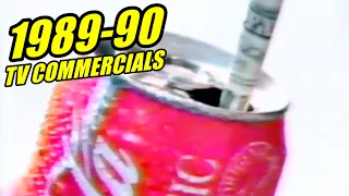 Half Hour of 1989-1990 TV Commercials - 90s Commercial Compilation #38