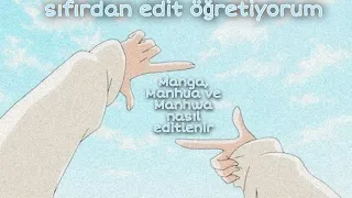 Manga, Manhua ve Manhwa nasıl editlenir sıfırdan edit öğretiyorum [Part 1 Sfx ve baloncuk temizleme]