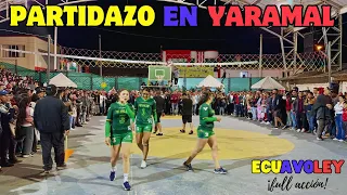 ✨🇪🇨𝗣𝗔𝗥𝗧𝗜𝗗𝗔𝗭𝗢 😱en YARAMAL✨🇪🇨 ≛LAS VIVIS vs TRÍO EL GATO≛🔥 ECUAVOLEY MUJERES vs HOMBRES / IPIALES 2024