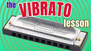 The Harmonica VIBRATO Lesson - 3 Steps to Amazing Vibrato