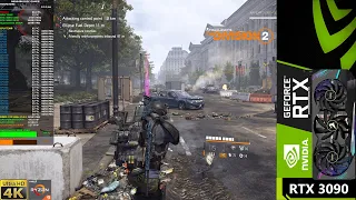 The Division 2 Ultra Settings DX12 4K | RTX 3090 | Ryzen 9 5950X