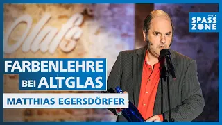 Blau ist Grün: Farbenlehre bei Altglas | Matthias Egersdörfer bei Olafs Klub