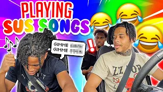 PLAYING "SUS" SONGS INFRONT OF JACK AND DENO!!