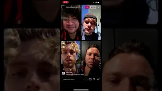 5SOS CALM Anniversary Instagram Live (27-03-2021)