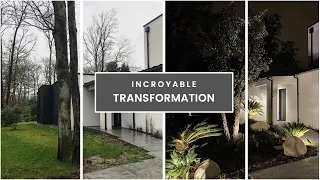 Incroyable Transformation de jardin en accéléré  !!! #amazing #Transformation #Garden