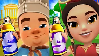 Subway Surfers Mumbai 2022 Play 2 Plant Mala Lunar Outfit vs 3D King Subway Run Gameplay HD