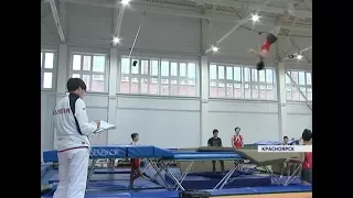 В Красноярске проходят открытые соревнования по акробатике