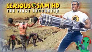 Прохождение Крутой Сэм Первая кровь #1 | Serious Sam The First Encounter HD | OLD TPG