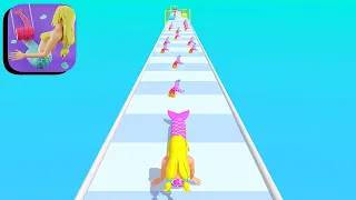 MERMAID STACK ALL LEVELS GAMEPLAY ANDROID,IOS (LEVELS 5-6)