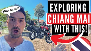 RENTING A BIG BIKE (in Chiang Mai) AND EXPLORING THE MOUNTAINS | THAILAND VLOG